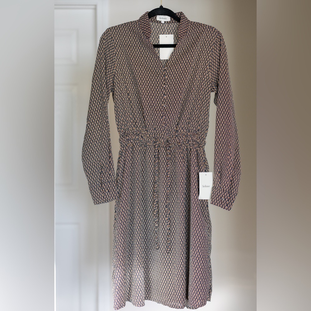 NWT Long Sleeve Patterned Dress